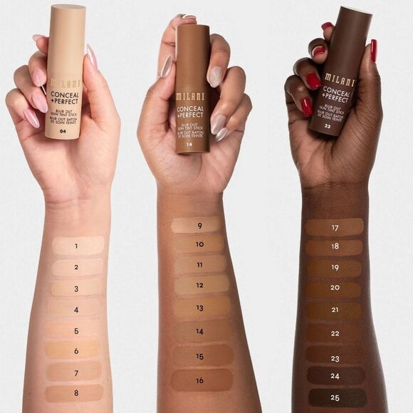 🌻 Milani Shade 5 Conceal + Perfect Skin Tint Stick Blur Out Tinted Moisturizer - Picture 8 of 13